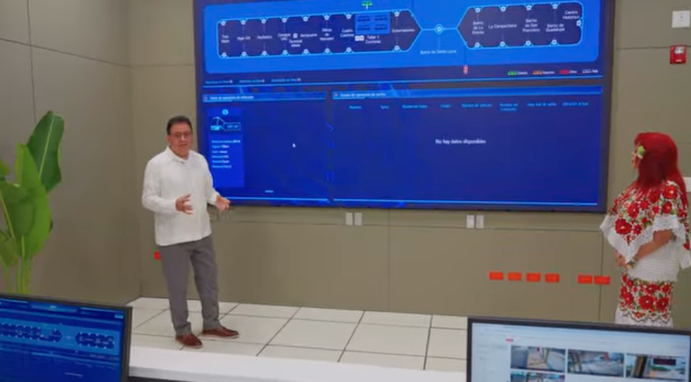 En este video, el General Óscar David Lozano Águila explica el funcionamiento del nuevo Centro de Control del Tren Ligero